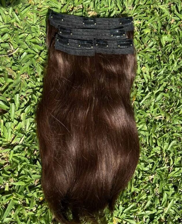 Chocolate Brown - Classic Hair - Clip In Hair